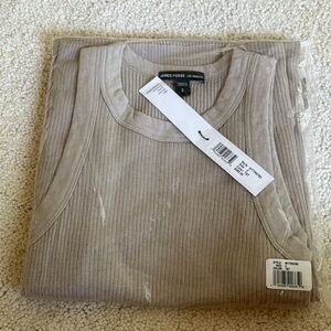 NWT NIB James Perse Ribbed knit Tank  Bodycon  Dress